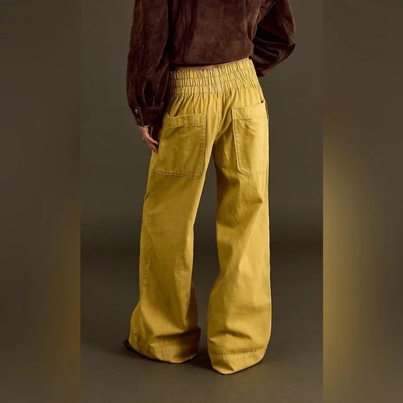 NWOT We The Free Breezy Denim Pull-On Jeans in Antelop size S - Picture 3 of 6